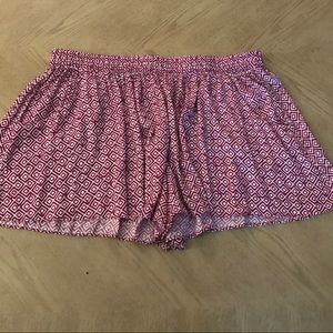Old Navy Magenta Flowy Shorts Sz M